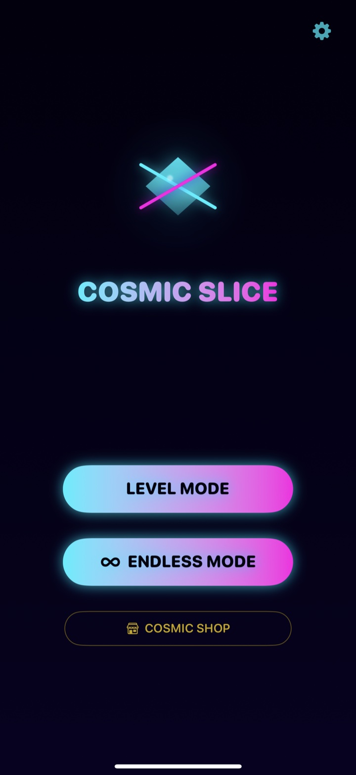 Cosmic Slice gameplay screenshot